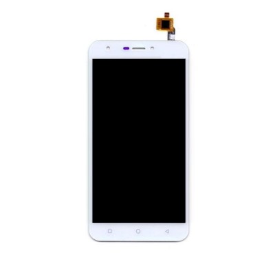 Lcd With Touch Screen For Intex Aqua 5 5 Vr White By - Maxbhi Com