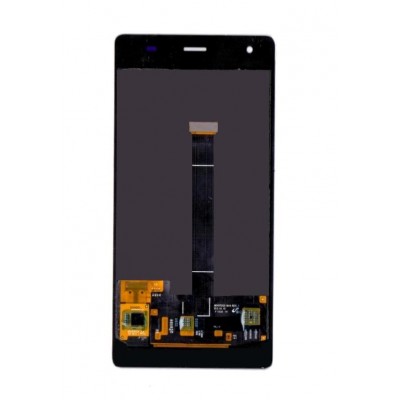 Lcd With Touch Screen For Intex Aqua Ace Black By - Maxbhi Com
