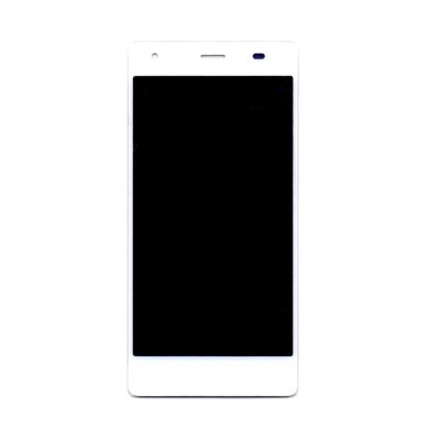 Lcd With Touch Screen For Intex Aqua Ace White By - Maxbhi Com