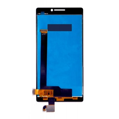Lcd With Touch Screen For Intex Aqua Power Ii Black By - Maxbhi Com