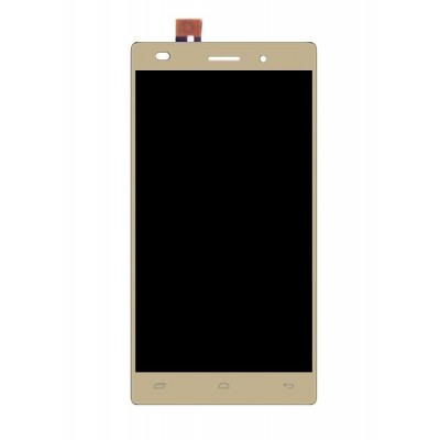 Lcd With Touch Screen For Intex Aqua Power Plus Champagne By - Maxbhi Com