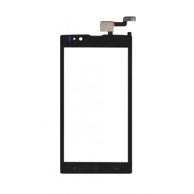 Touch Screen Digitizer For Micromax Canvas Blaze 4g Plus Q414 Black By - Maxbhi Com