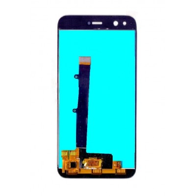Lcd With Touch Screen For Infocus Snap 4 White By - Maxbhi Com