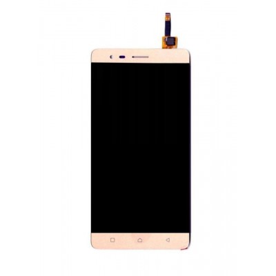 Lcd With Touch Screen For Lenovo K5 Note Gold By - Maxbhi Com