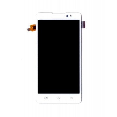 Lcd With Touch Screen For Panasonic Eluga S White By - Maxbhi Com