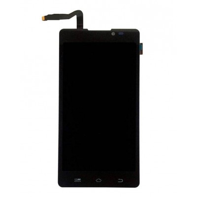 Lcd With Touch Screen For Panasonic P55 Black By - Maxbhi Com