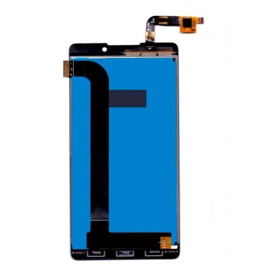 Lcd With Touch Screen For Panasonic P55 Black By - Maxbhi Com