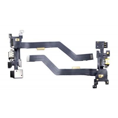 Charging Connector Flex Pcb Board For Lyf F1s By - Maxbhi Com