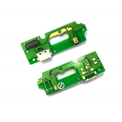 Charging Connector Flex Pcb Board For Micromax Bharat 4 Q440 By - Maxbhi Com