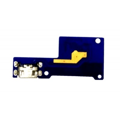 Charging Connector Flex Pcb Board For Micromax Canvas 5 Lite Special Edition By - Maxbhi Com