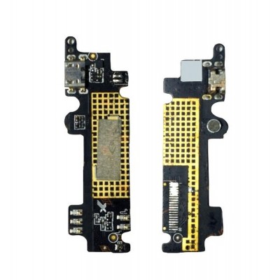 Charging Connector Flex Pcb Board For Micromax Canvas Juice 3 Q392 By - Maxbhi Com