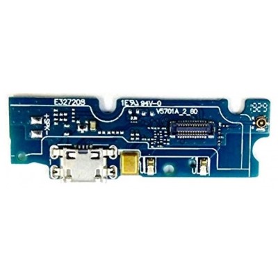 Charging Connector Flex Pcb Board For Mobiistar X1 Dual By - Maxbhi Com