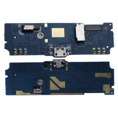 Charging Connector Flex Pcb Board For Panasonic Eluga L2 By - Maxbhi Com