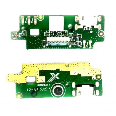 Charging Connector Flex Pcb Board For Micromax Canvas Xpress 2 E313 By - Maxbhi Com