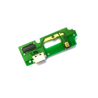 Charging Connector Flex Pcb Board For Micromax Bharat 4 Q440 By - Maxbhi Com