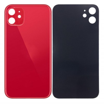 Back Panel Cover For Apple Iphone 11 Red - Maxbhi Com