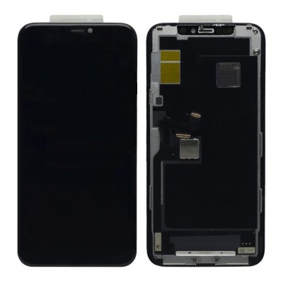 LCD with Touch Screen for Apple iPhone 11 Pro - Gold (display glass combo folder)