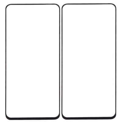 Replacement Front Glass For Oppo Reno 2 Black By - Maxbhi Com