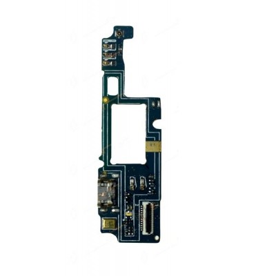 Charging Connector Flex Pcb Board For Micromax Canvas Fire 4g Plus Q412 By - Maxbhi Com