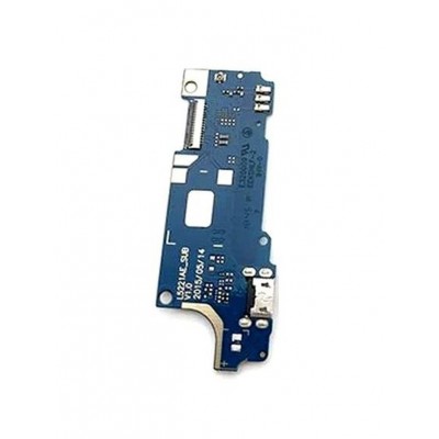 Charging Connector Flex Pcb Board For Micromax Canvas Selfie 2 Q340 By - Maxbhi Com
