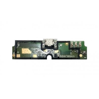 Charging Connector Flex Pcb Board For Micromax Vdeo 2 By - Maxbhi Com