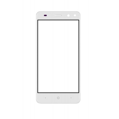 Replacement Front Glass For Intex Indie 6 White By - Maxbhi Com