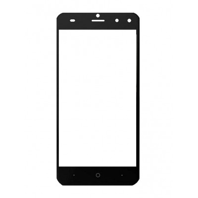 Replacement Front Glass For Intex Staari 11 Black By - Maxbhi Com