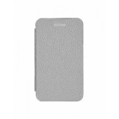 Flip Cover For Intex Aqua Lions E3 White By - Maxbhi Com