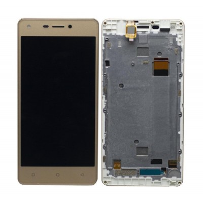 Lcd With Touch Screen For Intex Staari 12 Gold By - Maxbhi Com