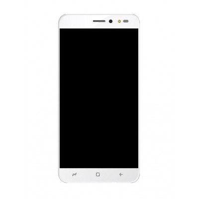 Lcd With Touch Screen For Intex Uday White By - Maxbhi Com