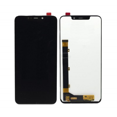 Lcd With Touch Screen For Panasonic Eluga Z1 Black By - Maxbhi Com