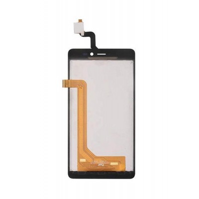 Lcd With Touch Screen For Wiko Freddy White By - Maxbhi Com
