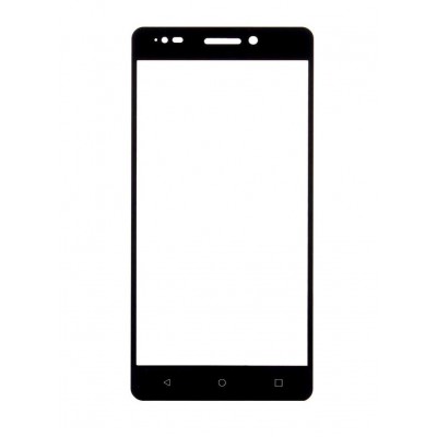 Replacement Front Glass For Bq Aquaris M5 5 Black By - Maxbhi Com