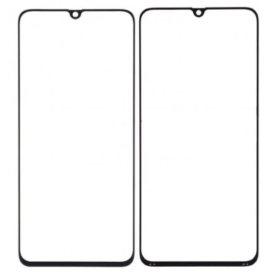 Replacement Front Glass For Samsung Galaxy A70s Black By - Maxbhi Com