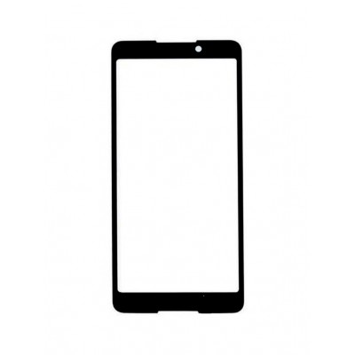 Replacement Front Glass For Wiko Lenny 5 Black By - Maxbhi Com