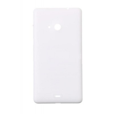 Back Panel Cover For Microsoft Lumia 640 Xl Lte Dual Sim White - Maxbhi Com