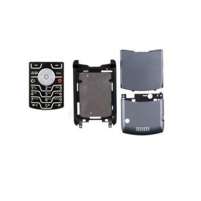 Full Body Housing For Motorola Krzr K1 Black - Maxbhi Com