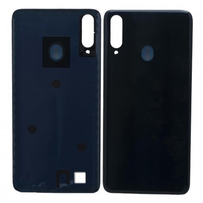 Back Panel Cover For Samsung Galaxy A20s Blue - Maxbhi Com