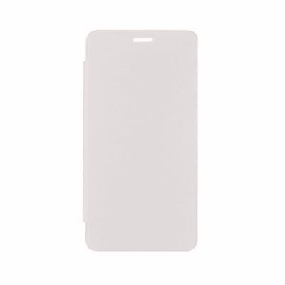 Flip Cover For Spice Xlife Victor 5 White By - Maxbhi Com
