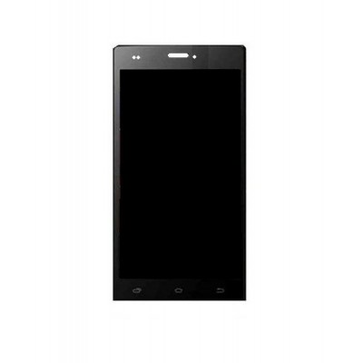 Lcd With Touch Screen For Spice Xlife Victor 5 Gold By - Maxbhi Com