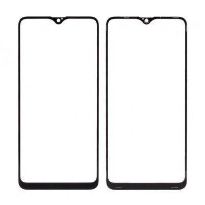 Replacement Front Glass For Samsung Galaxy A20s Blue By - Maxbhi Com