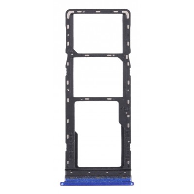 Sim Card Holder Tray For Tecno Spark 3 Blue - Maxbhi Com