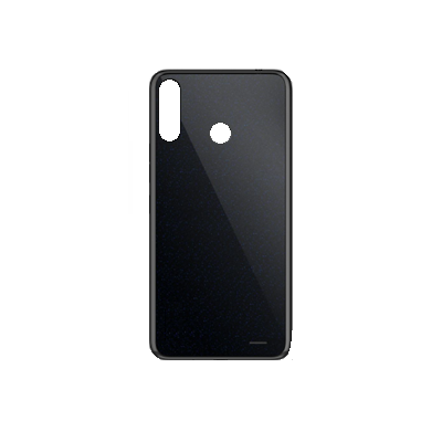 Back Panel Cover For Tecno Spark 3 Black - Maxbhi Com