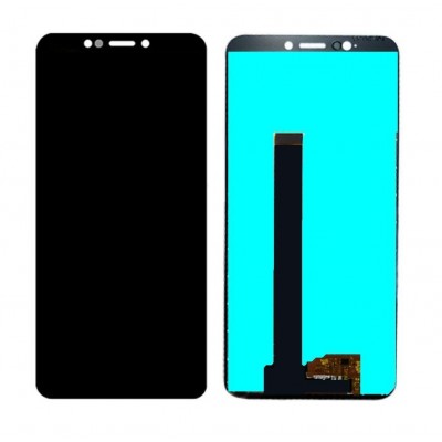 Lcd With Touch Screen For Bq Aquaris C Black By - Maxbhi Com