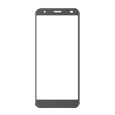Replacement Front Glass For Coolpad Mega 5c Black By - Maxbhi Com
