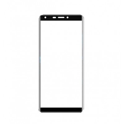 Replacement Front Glass For Mobiistar X1 Selfie Black By - Maxbhi Com