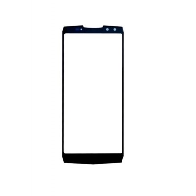 Replacement Front Glass For Oukitel K10 Black By - Maxbhi Com