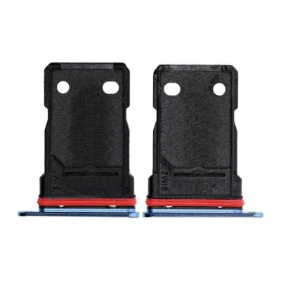 Sim Card Holder Tray For Oneplus 7t Pro Blue - Maxbhi Com