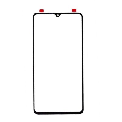 Replacement Front Glass For Huawei Mate 20 X 5g Black By - Maxbhi Com