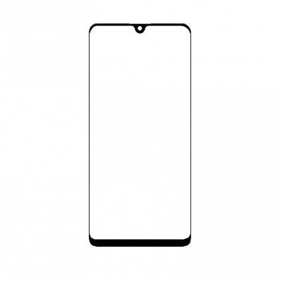 Replacement Front Glass For Tecno Camon 12 Pro Black By - Maxbhi Com